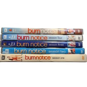 Burn Notice DVD Set Seasons 1-5 Action Spy TV Series